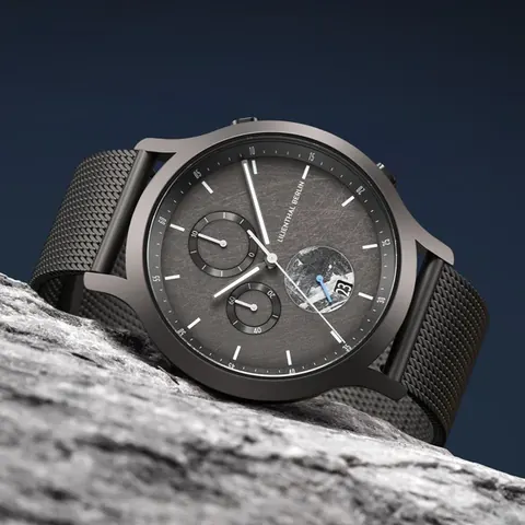 Chronograph Meteorite  Cosmic Gray