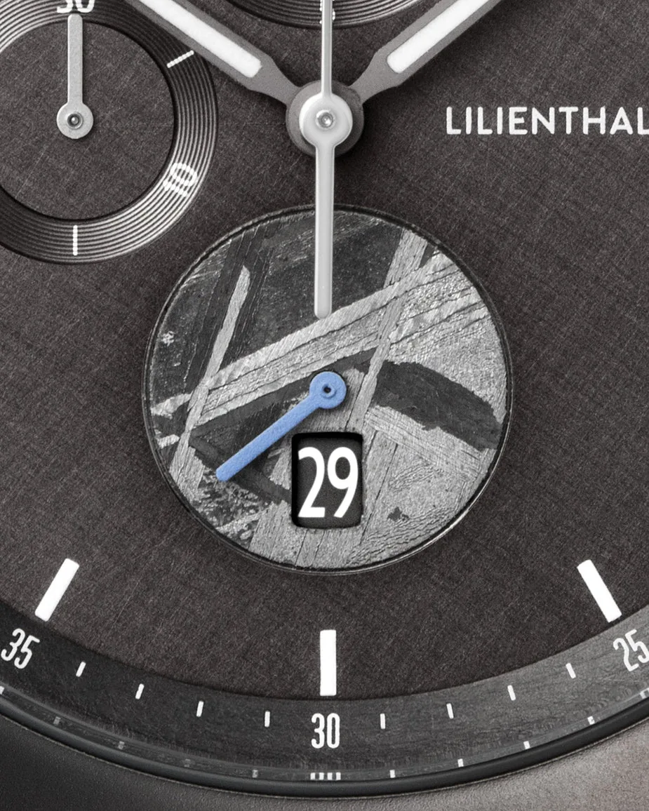 Chronograph Meteorite Midnight Gold selected view