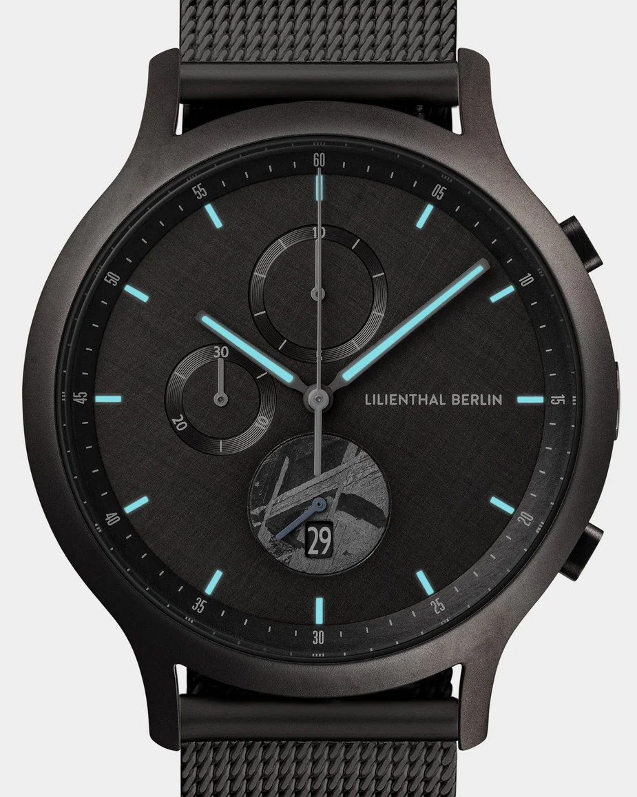 Chronograph Meteorite  Stellar Blue thumbnail 2