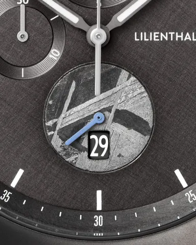 Chronograph Meteorite  Stellar Blue