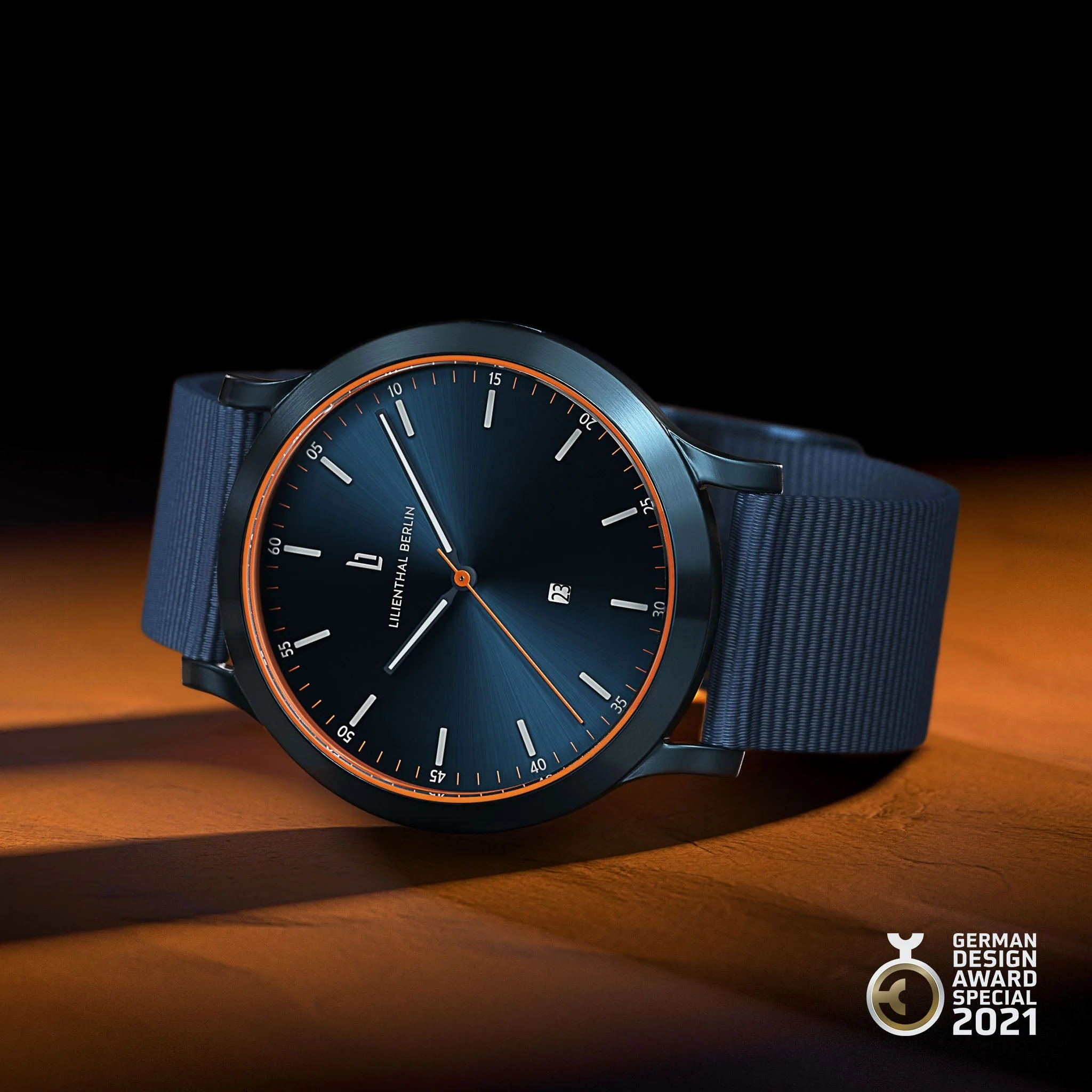 Huxley – Blue Orange (H01-107-B054EB) thumbnail 3