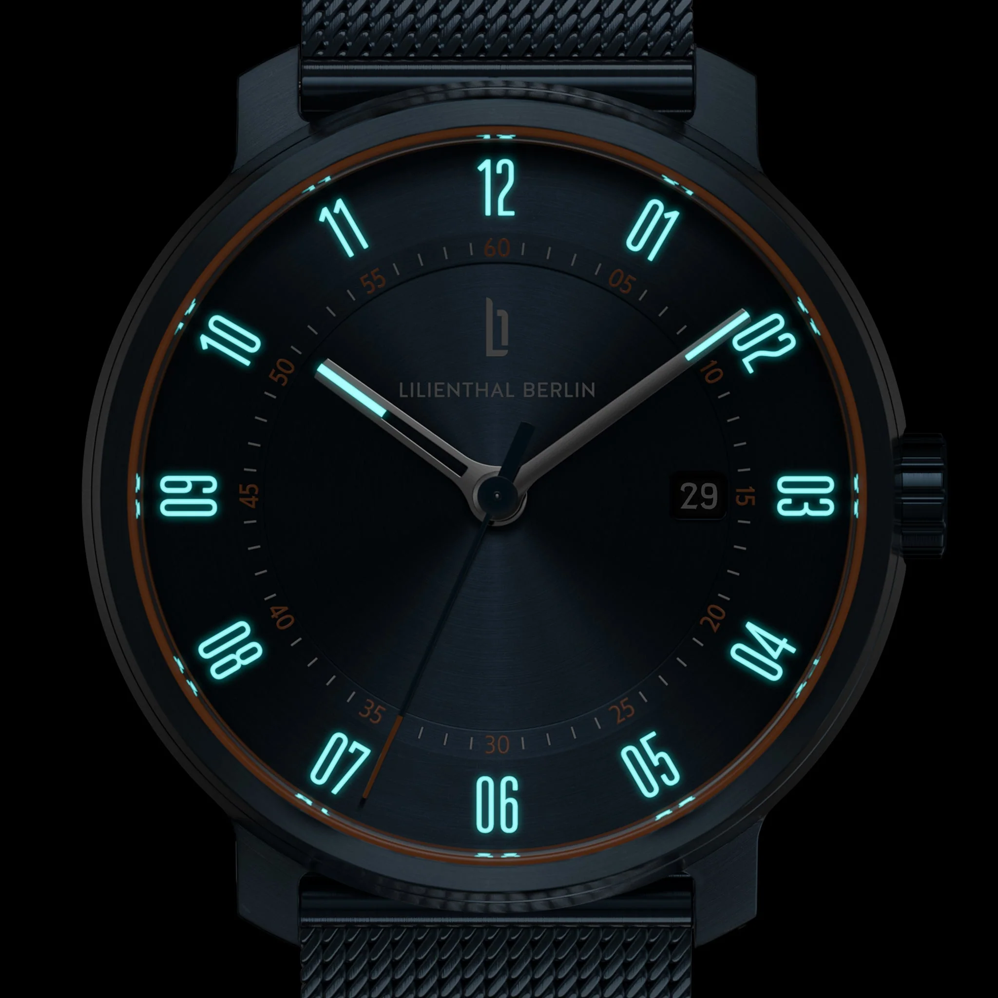 Neolux Blue Orange - Mesh Blue Brushed thumbnail 3