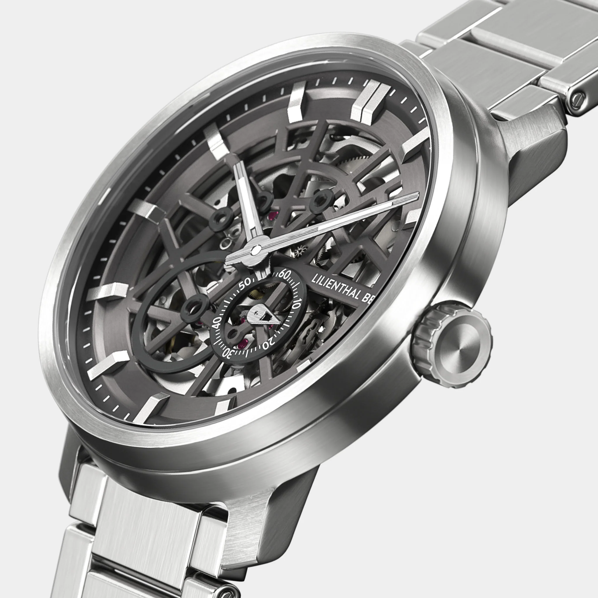 Neolux Skeleton – Silver Grey (N3-001-B040AB) thumbnail 2