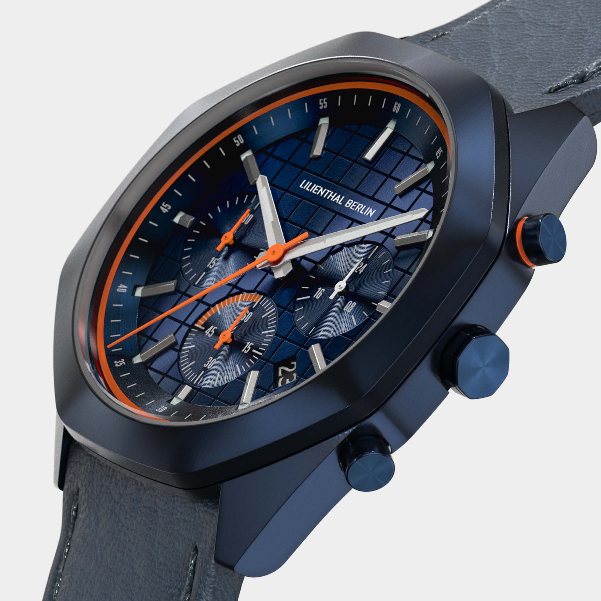 Octachrono – Blue Orange (OC1-001-B003EB) thumbnail 2