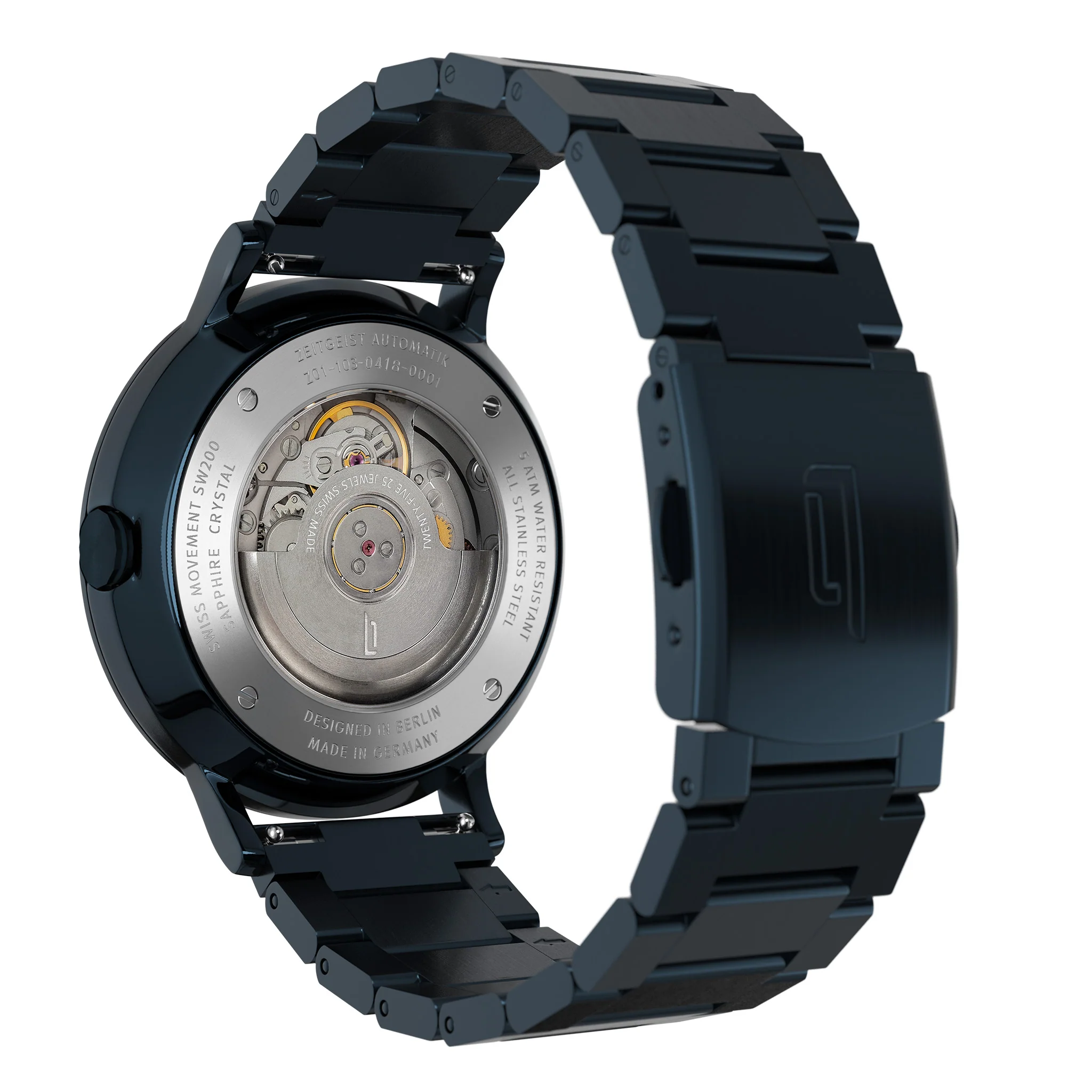 Zeitgeist Automatik – All Blue (Z01-103-B040E) thumbnail 4