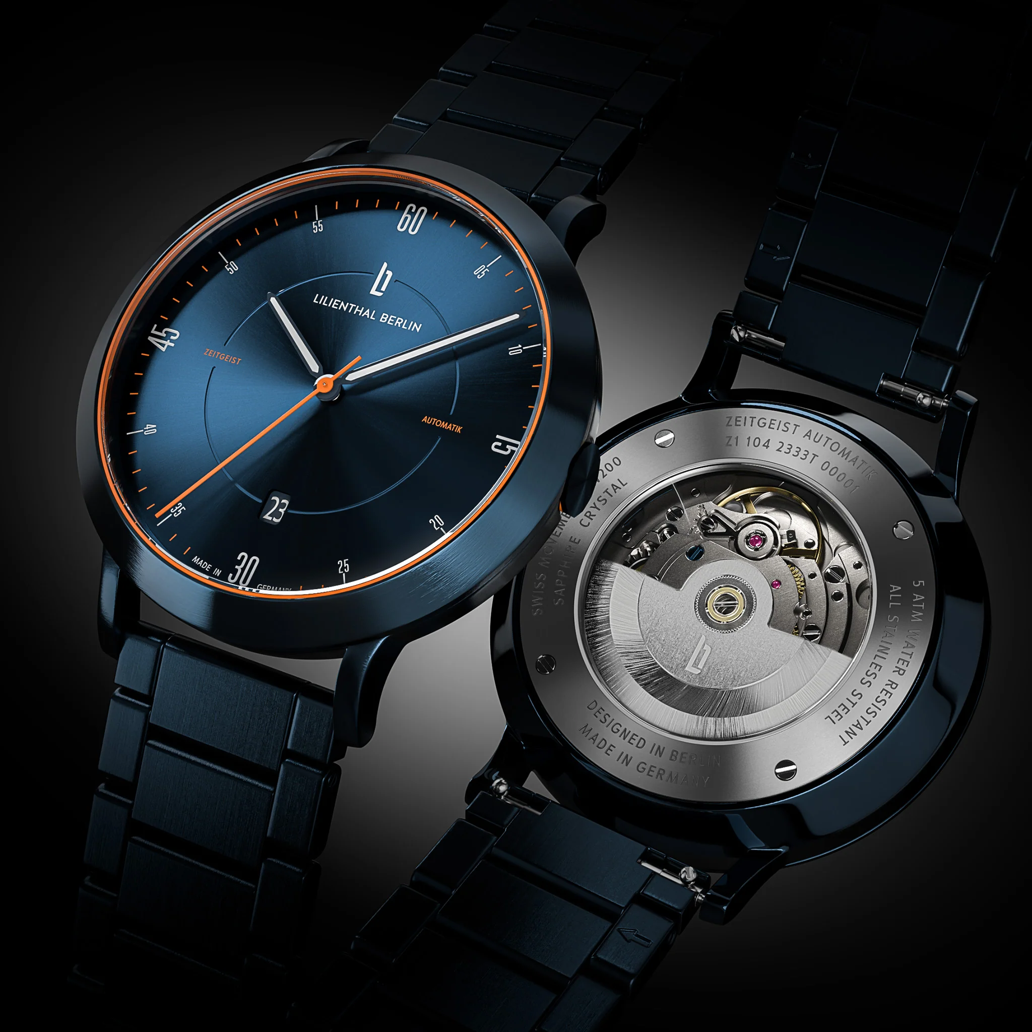 Zeitgeist Automatik Blue Orange (Z01-104-B040EB) thumbnail 2