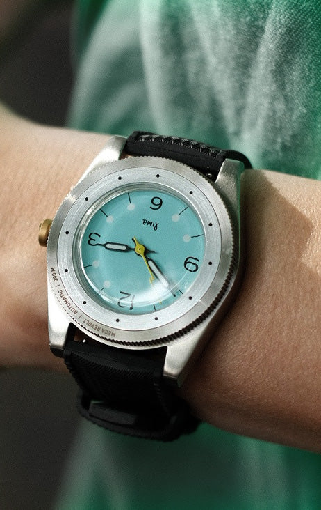 MECA REVOLT BLUE - SILVER BEZEL thumbnail 2