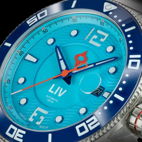 GX-Diver's 44mm Ocean Blue 2.0 Bracelet