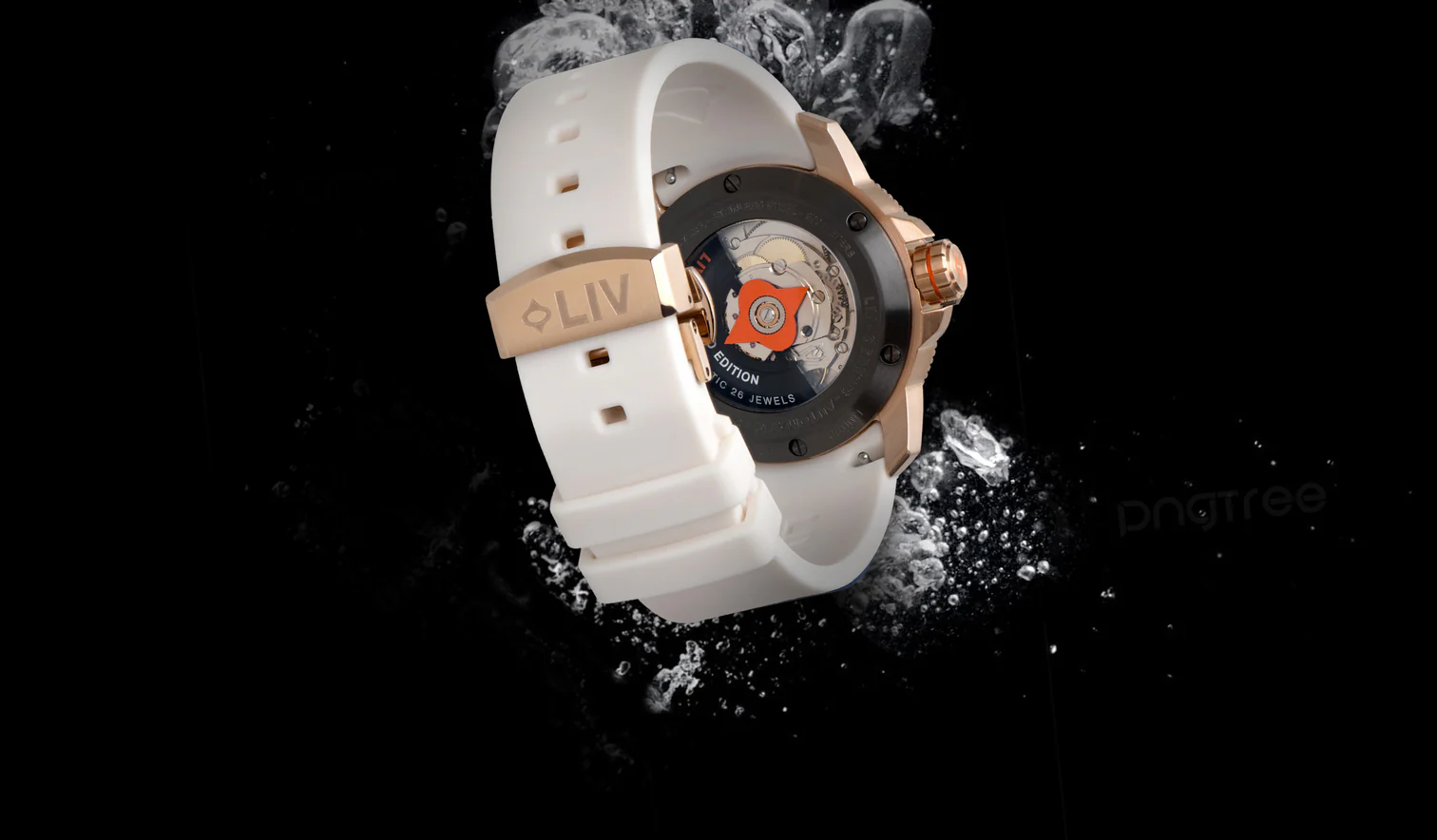 NEW! GX-Diver's 41mm Bavarian Rose Fusion thumbnail 2