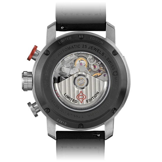 Special Custom P-51 Big Pilot Titanium Black & Gray thumbnail 2