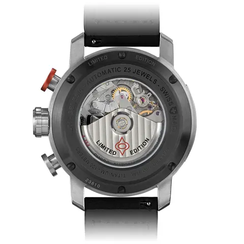 Special Custom P-51 Big Pilot Titanium Black & Gray