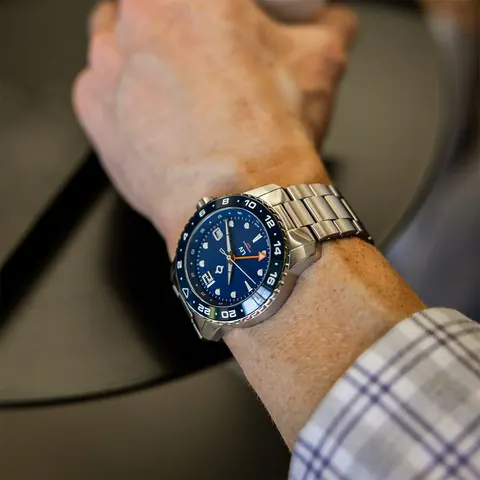 Trekker GMT Blue / Steel