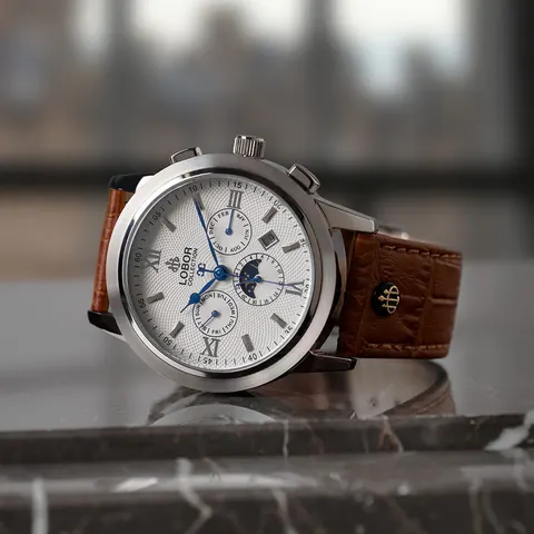 Cellini Des Voeux Brown 42mm