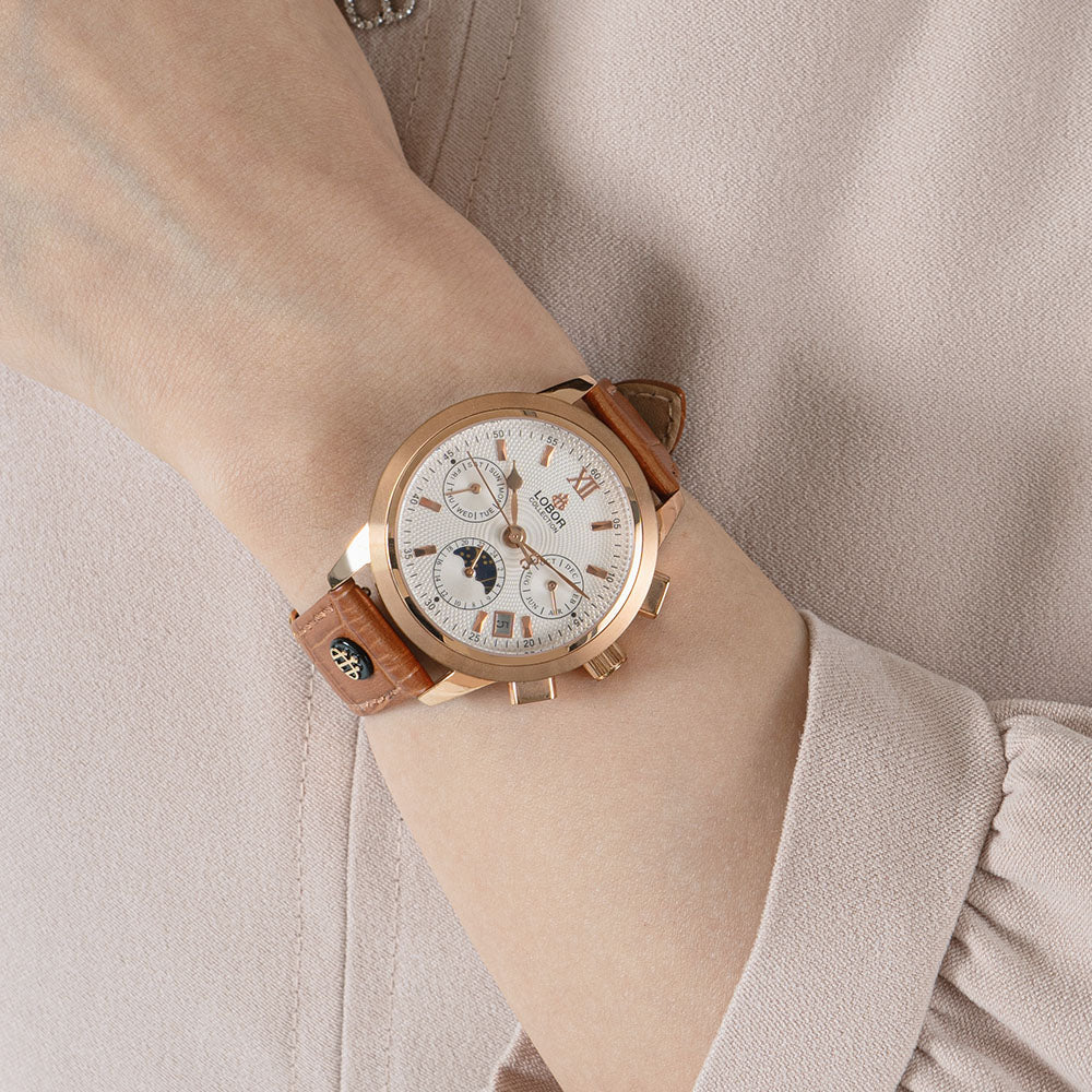 Cellini Guildford Brown 34mm thumbnail 2