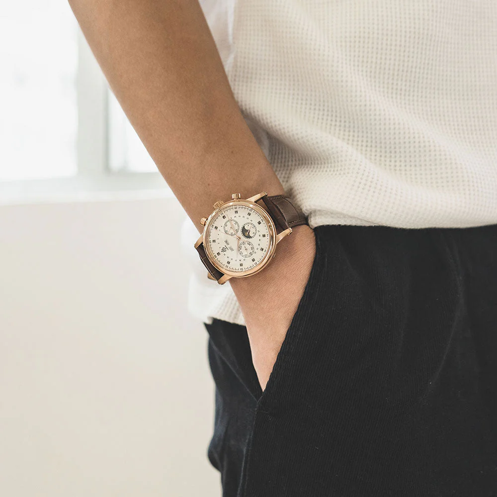 HERITAGE CANTERBURY BROWN 42MM thumbnail 3