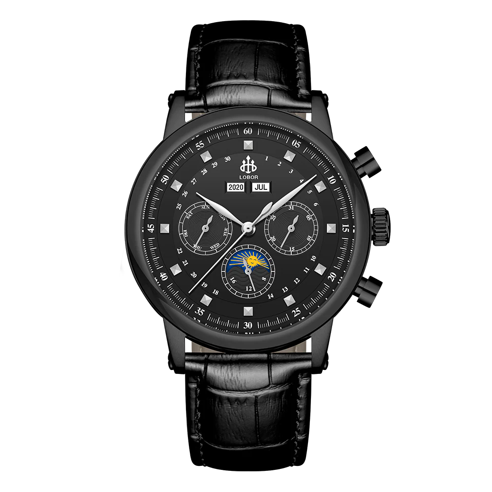 HERITAGE DURHAM BLACK 42MM selected view