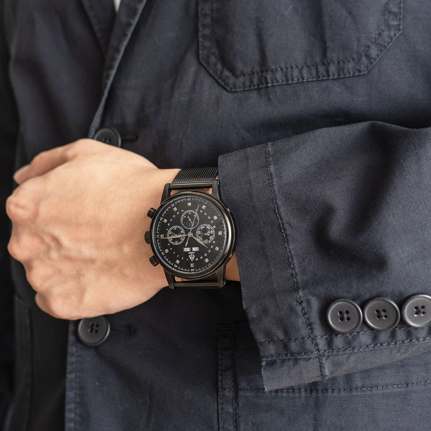 HERITAGE DURHAM MESH 42MM thumbnail 2