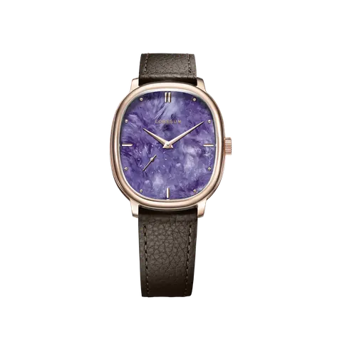 LS06 - Charoite - Rose-gold plated