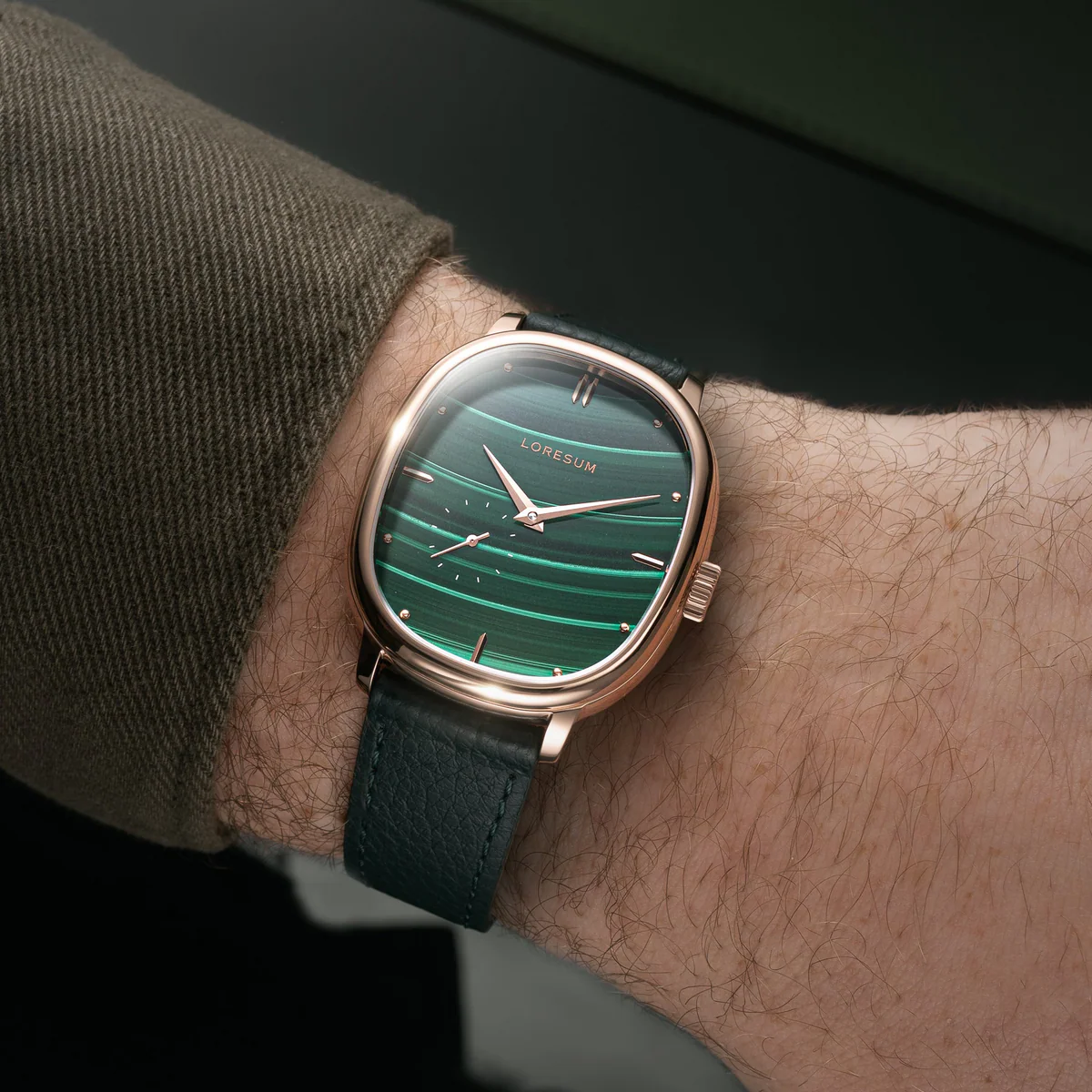 LS06 - Malachite - Rose-gold plated thumbnail 2