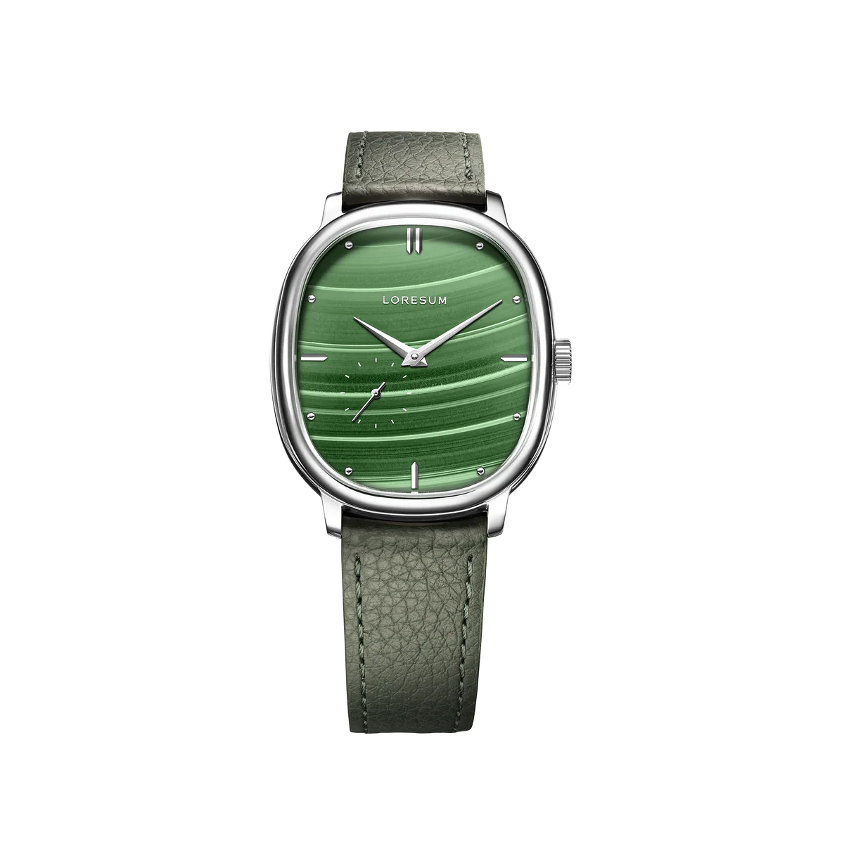 LS06 - Malachite - Stainless Steel
