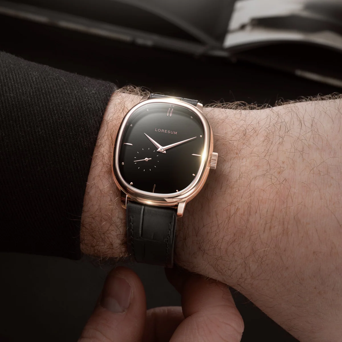 LS06 - Onyx - Rose-gold plated thumbnail 2