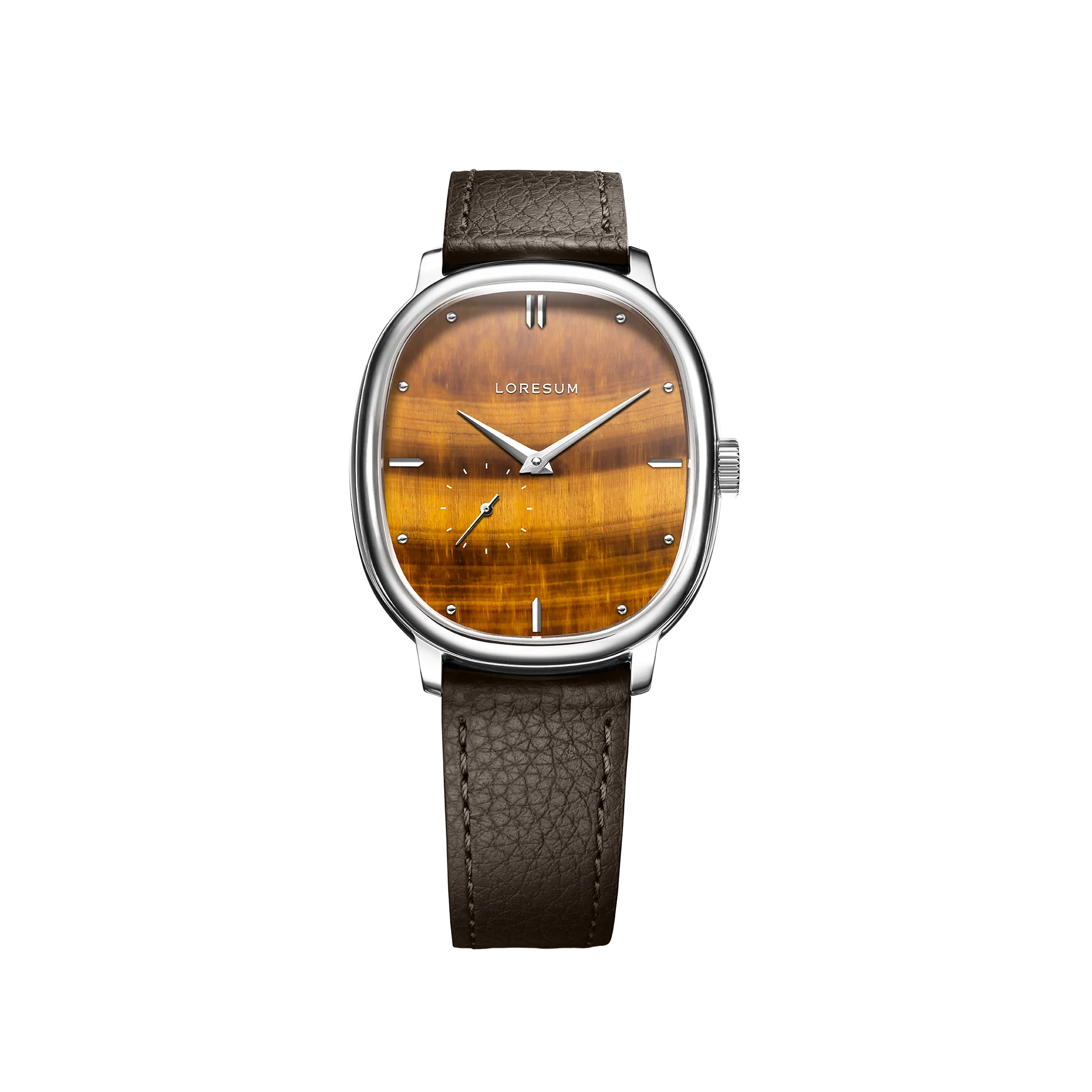 LS06 - Tiger's eye - Stainess Steel thumbnail 2
