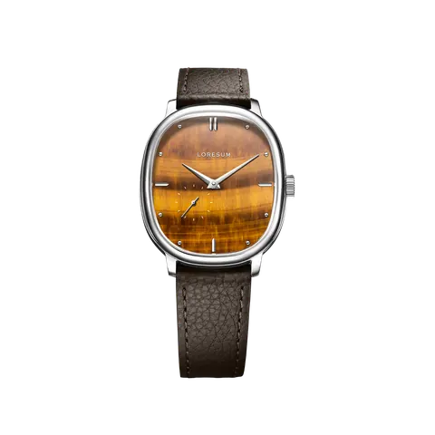 LS06 - Tiger's eye - Stainess Steel
