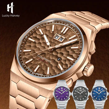 ã€Limited Edition 300pcsã€Hammer Dial Big Date Automatic Winding Chiming Watch Lucky Harvey thumbnail 5