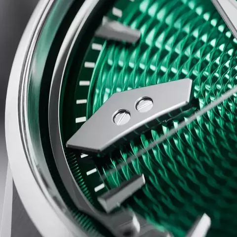 【Limited Edition 50pcs】Wheat Ear Pattern Grade 5 Titanium Black Guilloché Chiming Watch 2.0