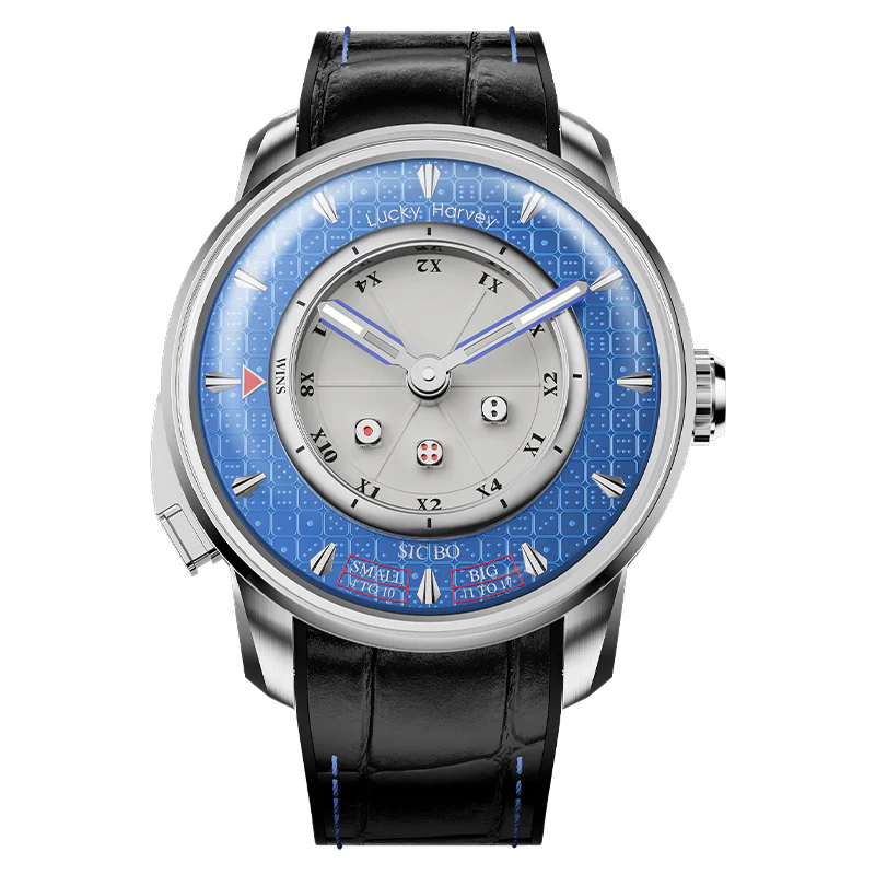 Player Series Blue Sic Bo Automatic Watch Lucky Harvey thumbnail 3