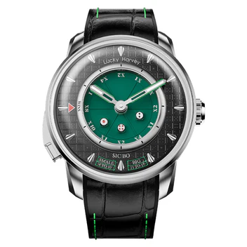 Player Series Green Sic Bo Automatic Watch Lucky Harvey thumbnail 4