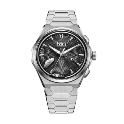 Lucky Harvey Wheat Ear Guilloché Chiming Watch 2.0 Grade 5 Titanium Black Dial - Limited Edition of 50 thumbnail 2