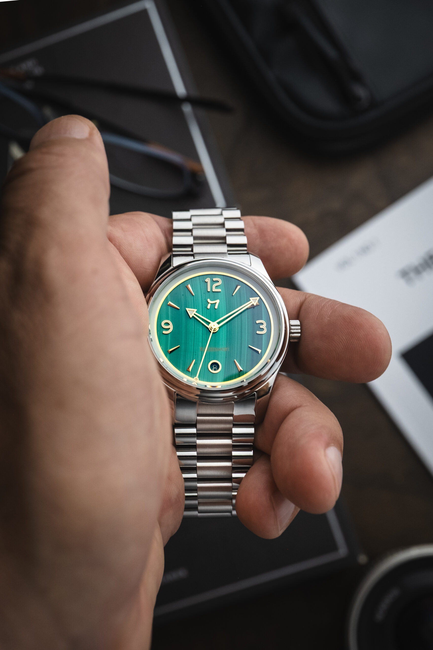 Kodawari – Shino Malachite 39mm thumbnail 2