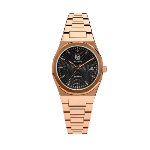 Rose Gold Black Mosaic 38