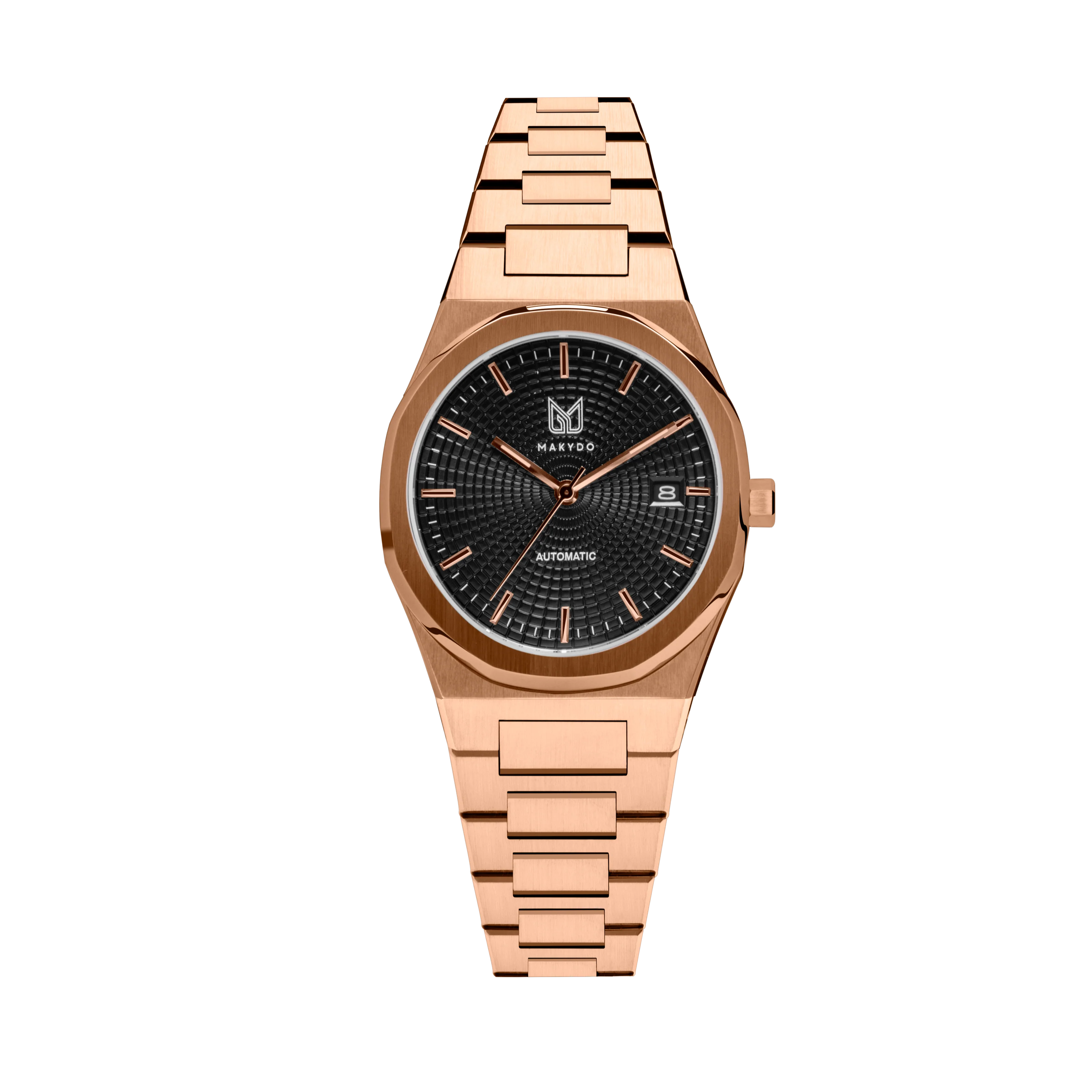 Rose Gold Black Mosaic 38