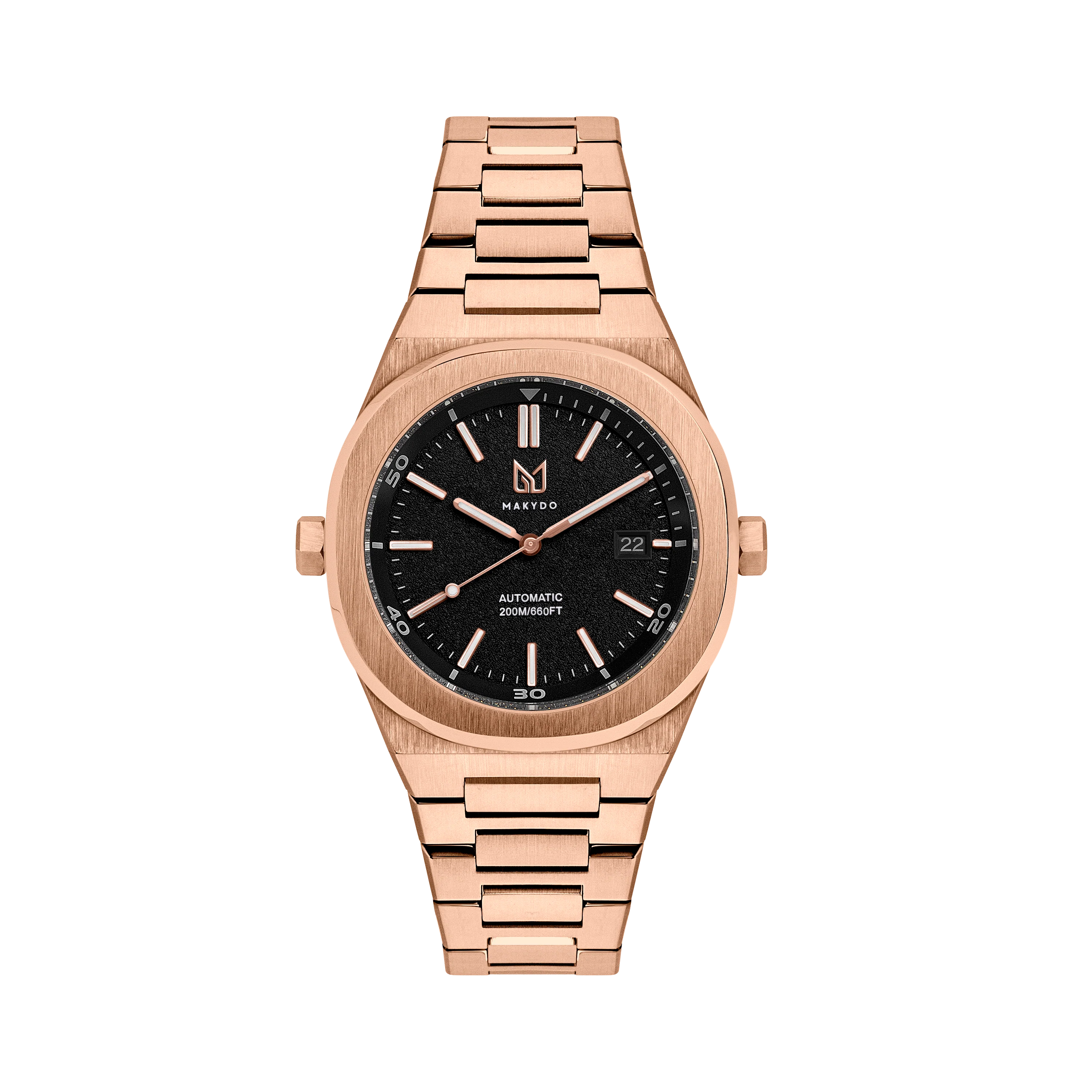 Rose Gold Deep Black 42
