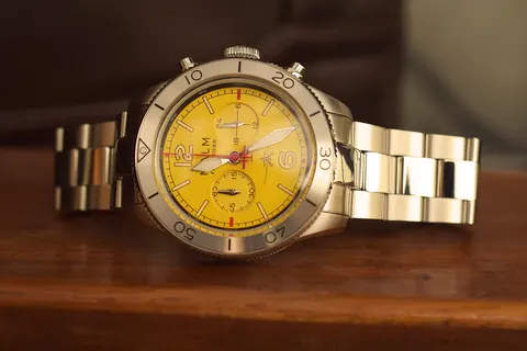 Collector's Corner  ACE Yellow Silver FB Chronograph 44