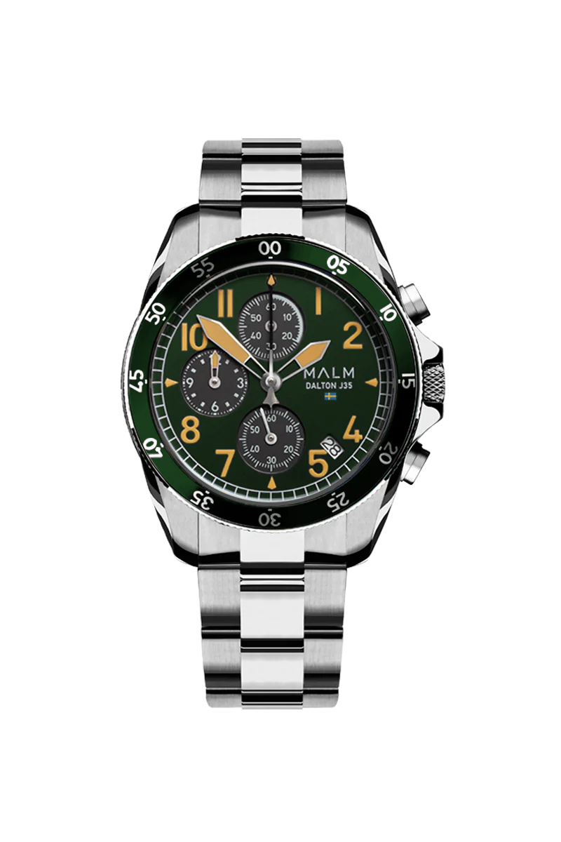 Dalton J35 Green Chronograph 41