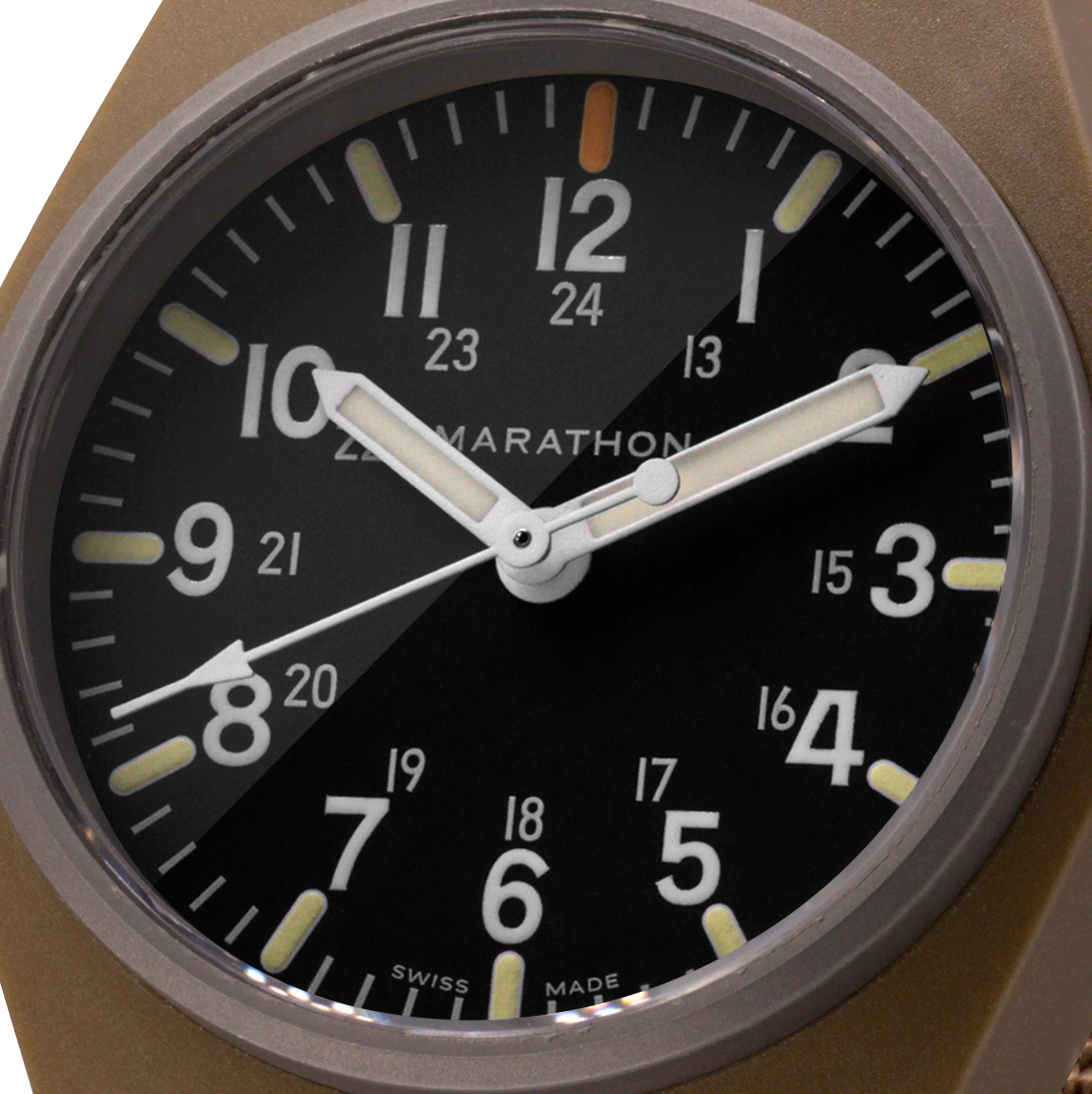 34mm Desert Tan General Purpose Quartz with MaraGlo (GPQ) thumbnail 2