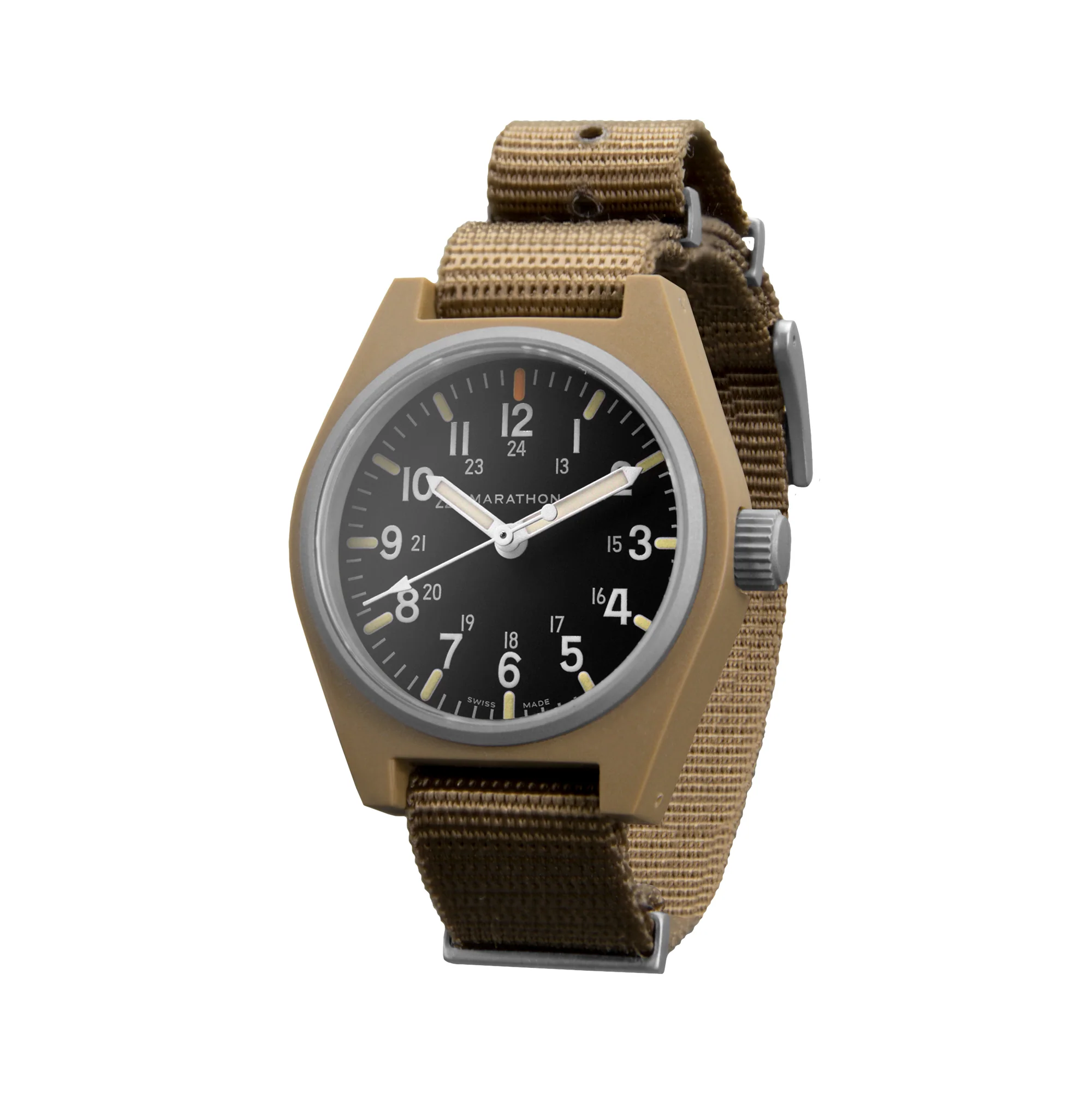 34mm Desert Tan General Purpose Quartz with MaraGlo (GPQ) thumbnail 3