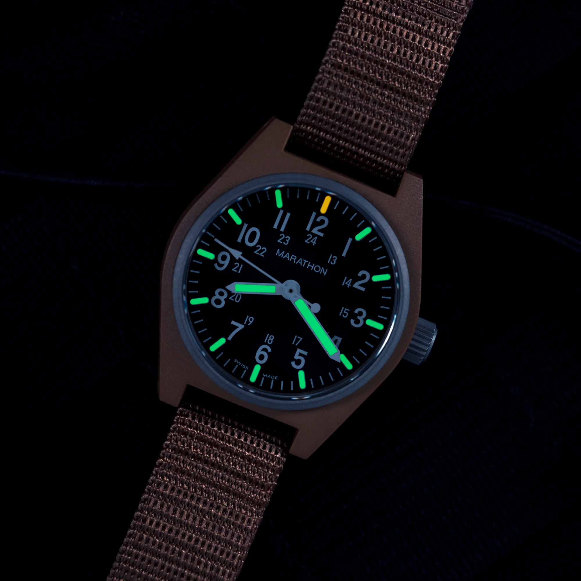 34mm Desert Tan General Purpose Quartz with MaraGlo (GPQ) thumbnail 4