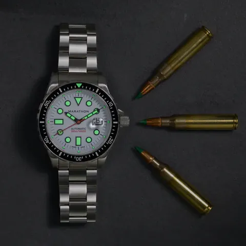 46mm Arctic Original SAR w/ Date with Stainless Steel Bracelet (OSAR-D)