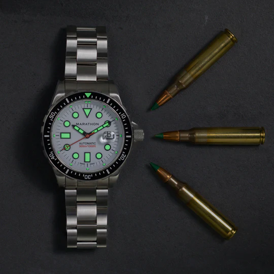 46mm Arctic Original SAR w/ Date with Stainless Steel Bracelet (OSAR-D)