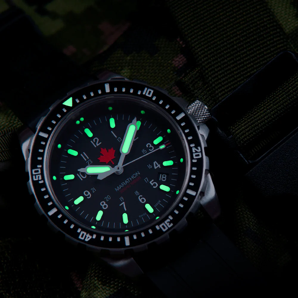 46mm Red Maple Jumbo Diver's Quartz (JSAR) thumbnail 2
