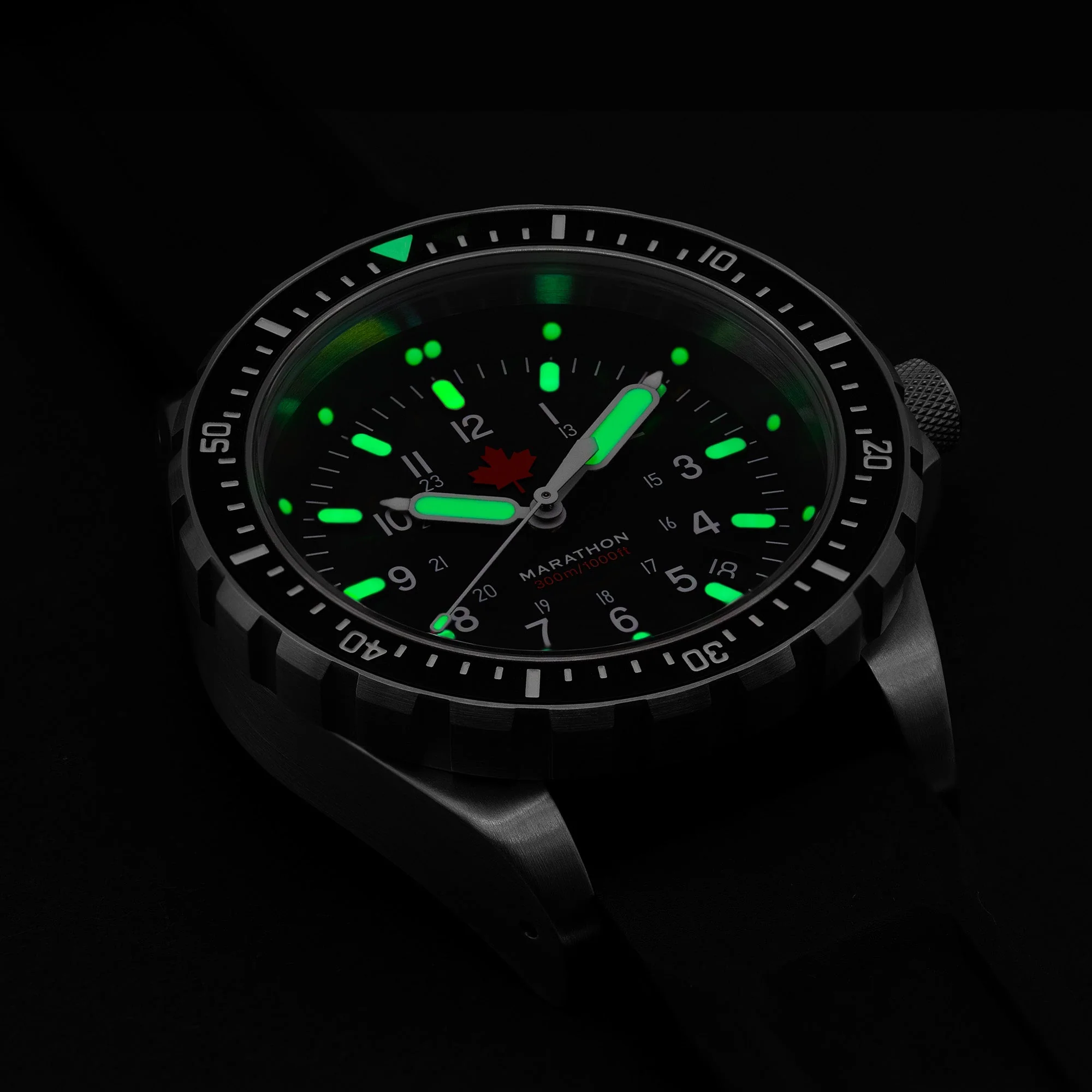 46mm Red Maple Jumbo Diver's Quartz (JSAR) thumbnail 4