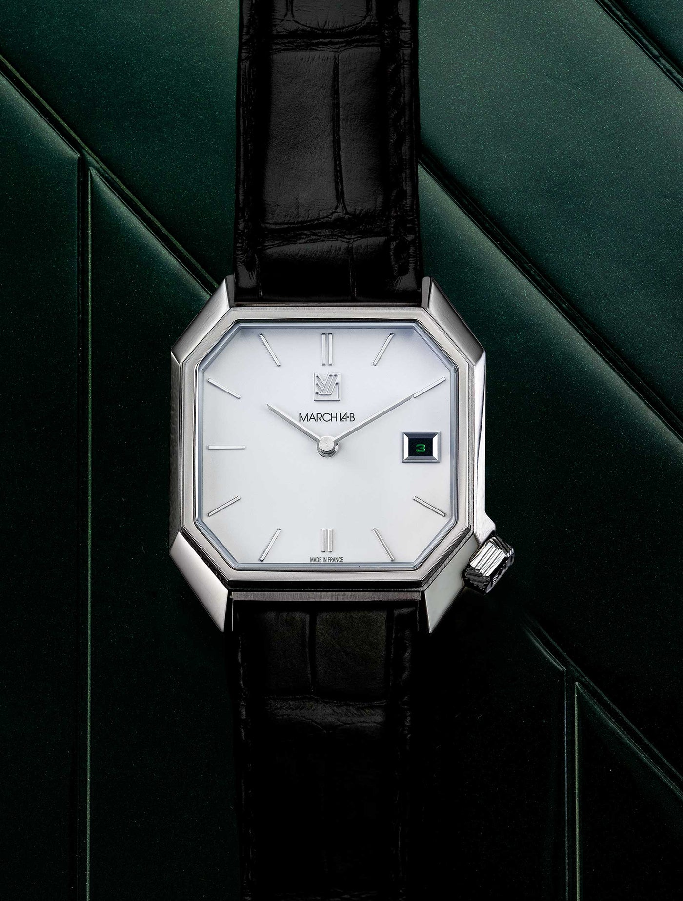 MANSART AUTOMATIC WHITE DATE thumbnail 2