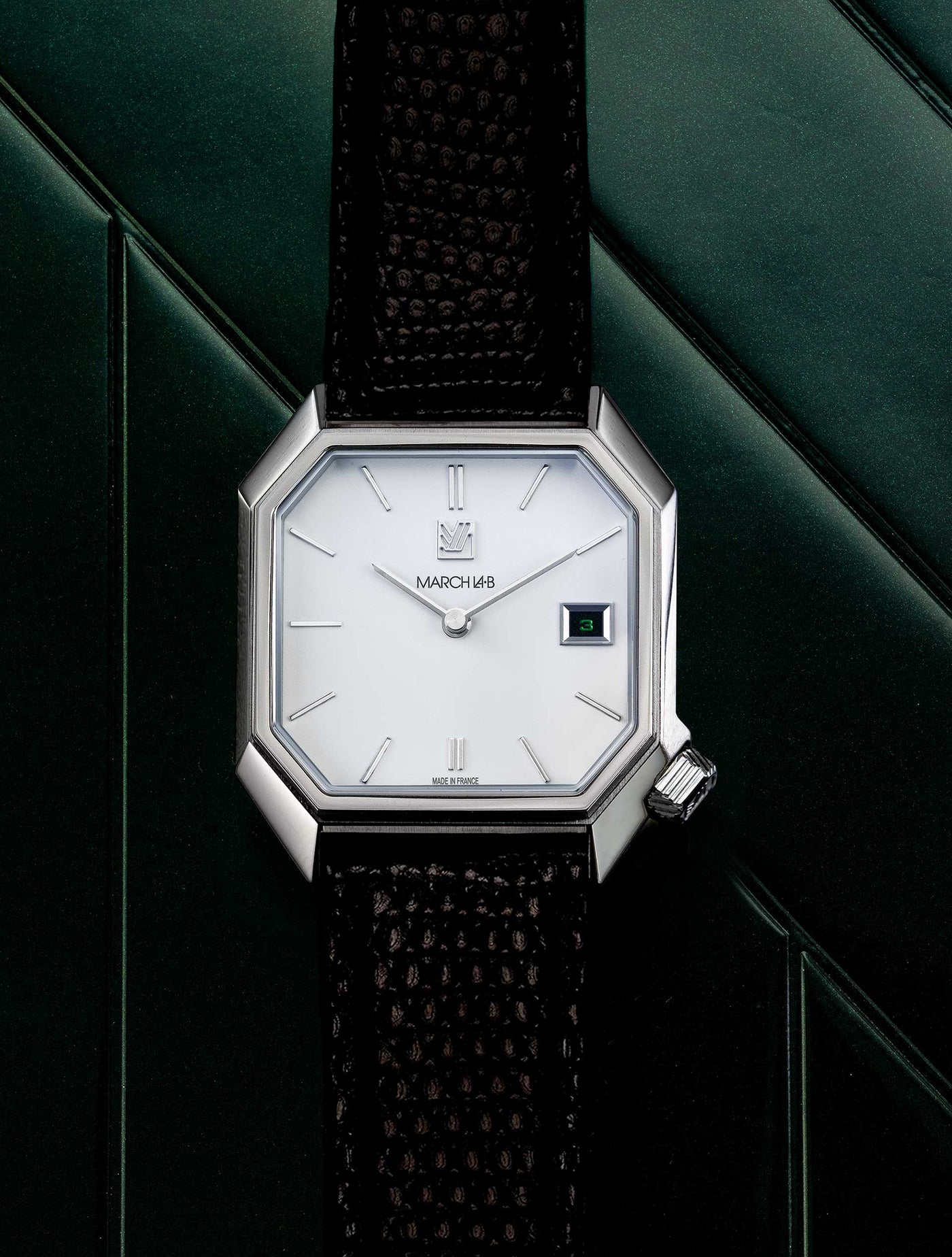 MANSART AUTOMATIC WHITE DATE thumbnail 3