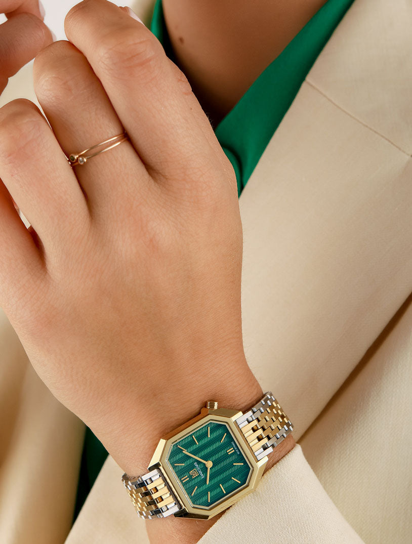 MILADY MANSART Emerald Chevrons thumbnail 2
