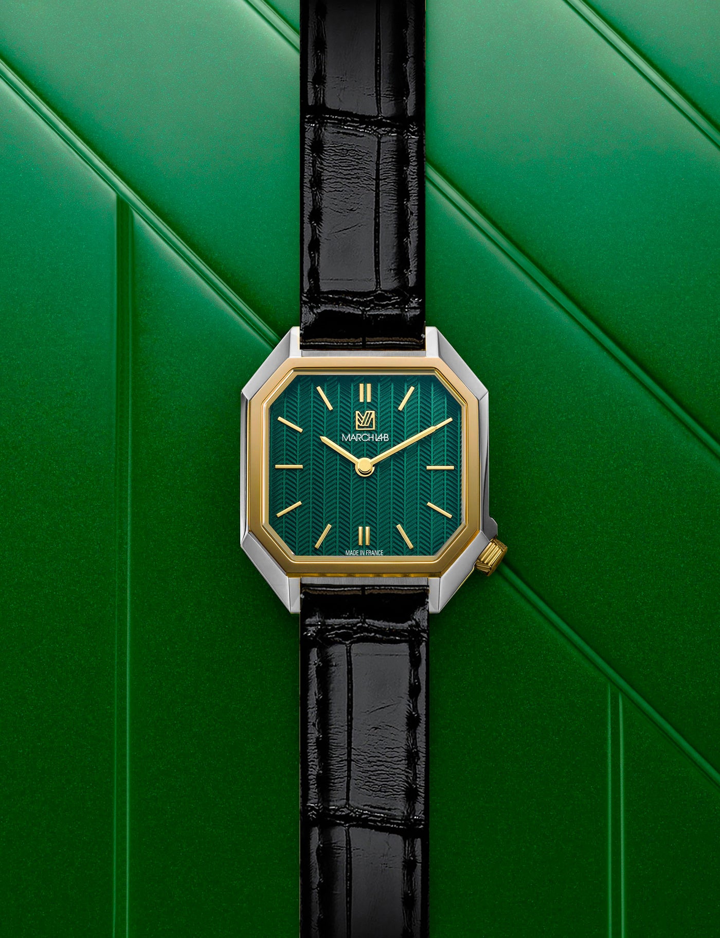 MILADY MANSART Emerald Chevrons thumbnail 3