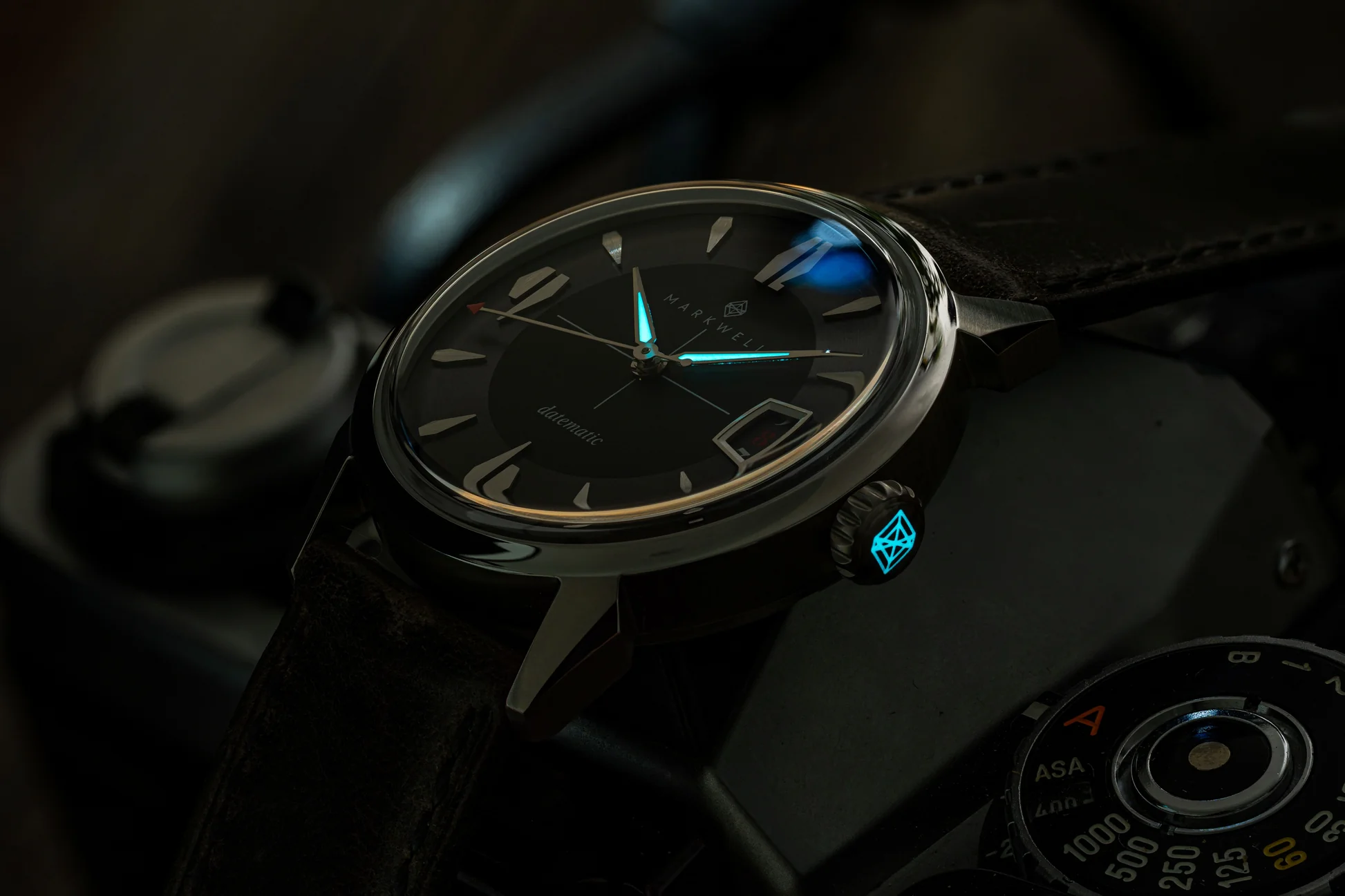 "datematic" - Stainless w/ Kelli Green Dial thumbnail 2